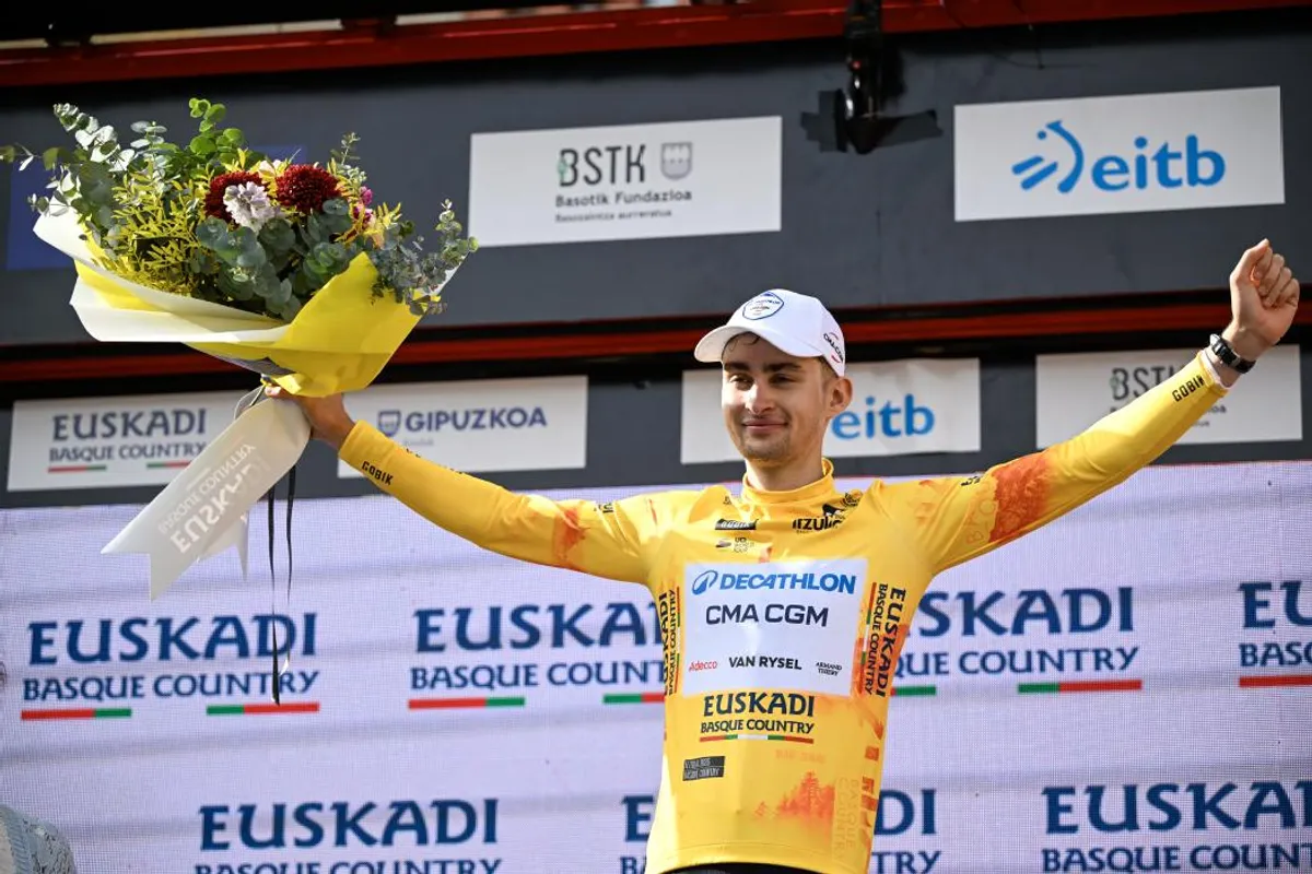 Paul Seixas at the Tour of the Basque Country 2026